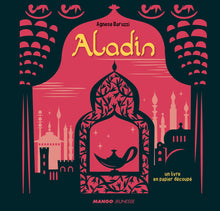 Aladin: un livre en papier découpé