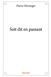 Soit dit en passant