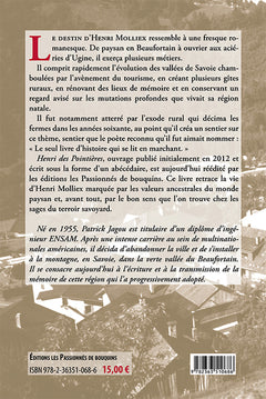 Henri des Pointières - Henri Molliex, paysan, ouvrier et poète savoyard