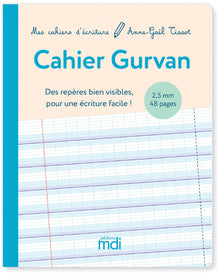MDI Mes cahiers d'écriture Cahier Gurvan 2,5mm
