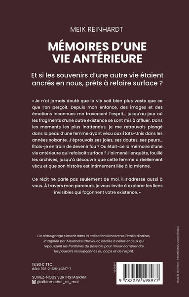 Mémoires d'une vie antérieure