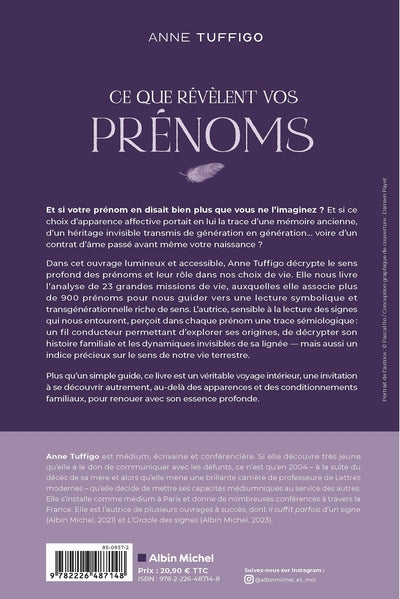 Ce que révèlent vos prénoms