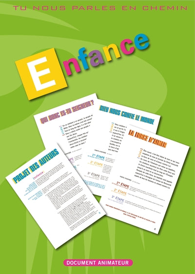 Tu nous parles en chemin - Enfance - Modules 7-8-9 - Animateur