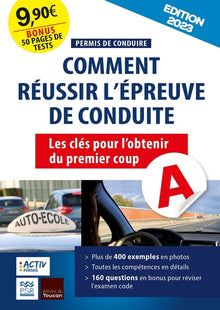Permis de conduire 2023 : comment réussir l'épreuve de conduite
