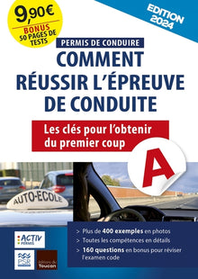 Permis de conduire : réussir l'épreuve de conduite