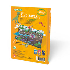Les dinosaures - DépliMondes 4 ans +