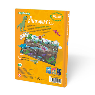 Les dinosaures - DépliMondes 4 ans +