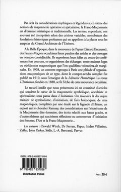 La Franc-Maçonnerie par les occultistes de la Belle Epoque