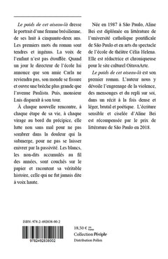 Le poids de cet oiseau-là