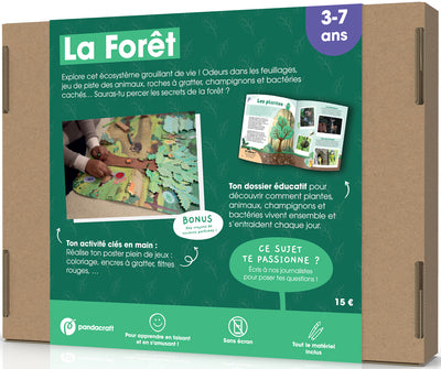 La Forêt - Kit Pandacraft 3-7 ans