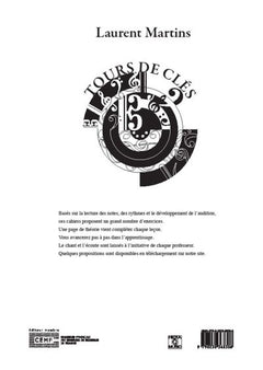TOURS DE CLES V3 --- FORMATION MUSICALE - CAHIER PRATIQUE DE LECTURE ET DE RYTHME