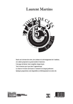 TOURS DE CLES V1 --- FORMATION MUSICALE - CAHIER PRATIQUE DE LECTURE ET DE RYTHME