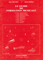 Guide de formation musicale. 1ère année - Débutant 1