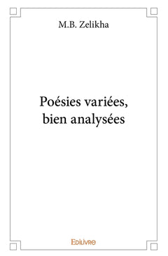 Poésies variées, bien analysées