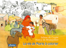La vie de Marie à colorier