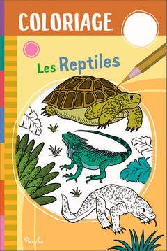 Les reptiles - Coloriage