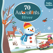 Hiver 70 autocollants