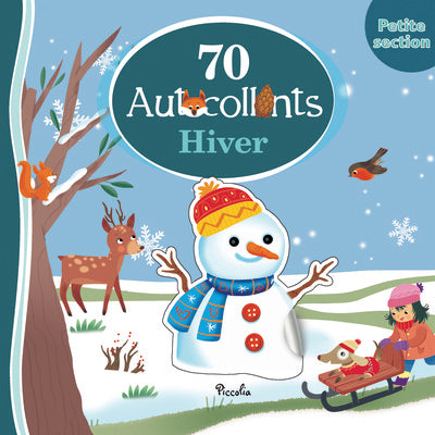 Hiver 70 autocollants