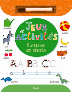 Lettres et mots Jeux et activités