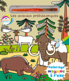 Animaux préhistoriques - Coloriage magique à l'eau