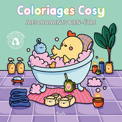 Coloriages cosy - Mes moments bien-être