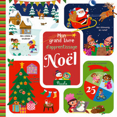 Mon grand livre d'apprentissage Noël