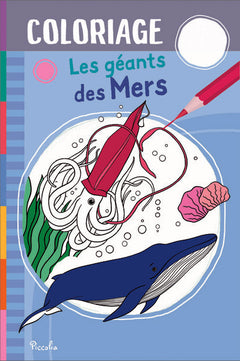 Les géants des mers - Coloriage