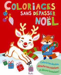 Coloriages sans dépasser Noël