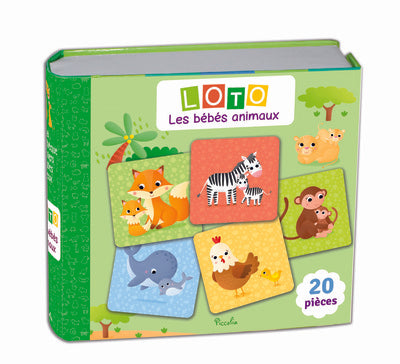 Le loto des bébés animaux