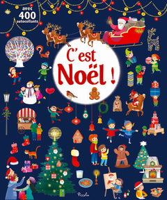400 autocollants - C'est Noël !