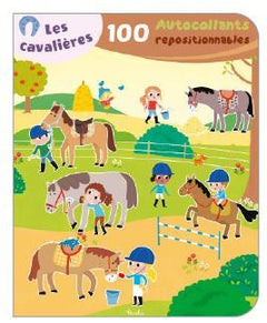 Les cavalières - 100 autocollants repositionnables