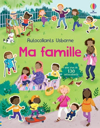 Ma famille - Autocollants Usborne