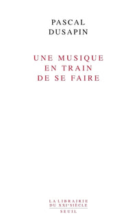 Une musique en train de se faire