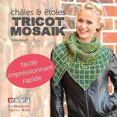 Tricot mosaïk - Châles et étoles