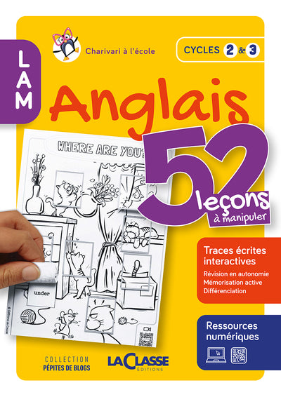 52 leçons à manipuler en anglais