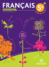 Jardin des lettres 5e