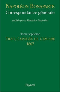 Correspondance générale, Tome VII