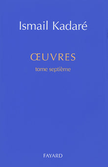 Oeuvres tome septième