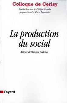 La production du social