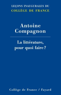 La littérature, pour quoi faire ?