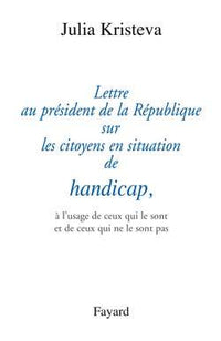 Lettre au président de la République sur les citoyens en situation de handicap,