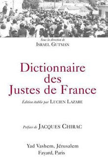 Dictionnaire des Justes de France