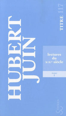 Lectures du XIXème siècle 1