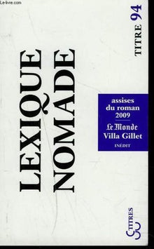 Lexique nomade 2009