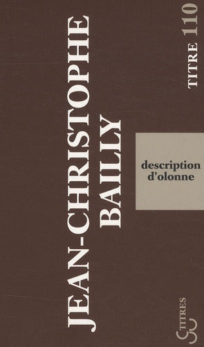 description d'olonne