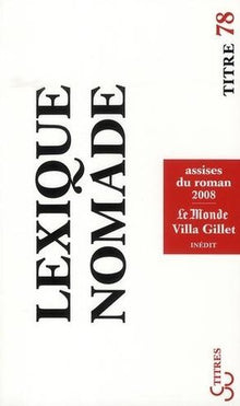 Lexique nomade 2008