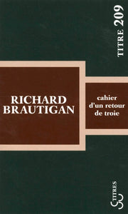 Cahier d'un retour de Troie