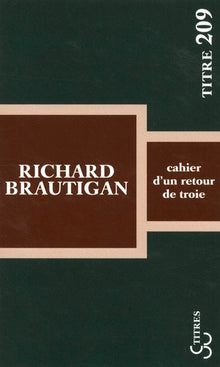 Cahier d'un retour de Troie