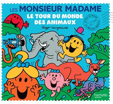 COL. Pack 8ex Monsieur Madame - Le Tour du monde des animaux