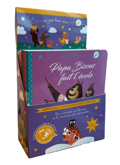 BOITE 18 VOLS PETIT LIVRE D'OR (6 titres x 3 ex) N°2